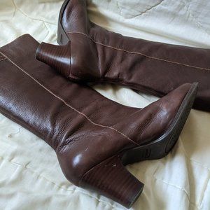 Nurture Leather Heeled Boots
